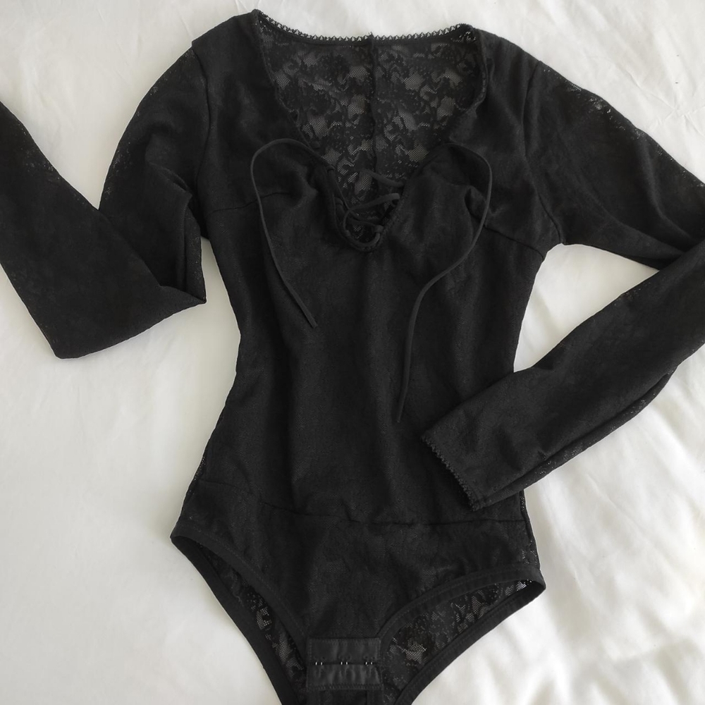 Sexy Black Lacey Bodysuit from Brazil